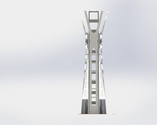 西雅图太空针塔，钣金拼图，3D拼图，metalcraft设计缩略图